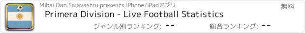 おすすめアプリ Primera Division - Live Football Statistics