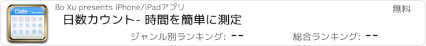 おすすめアプリ 日数カウント- 時間を簡単に測定