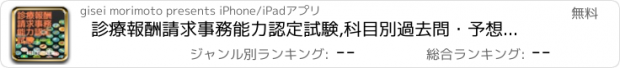 おすすめアプリ 診療報酬請求事務能力認定試験,科目別過去問・予想問題集　全460問