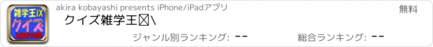 おすすめアプリ クイズ雑学王Ⅸ