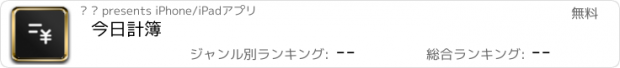 おすすめアプリ 今日計簿