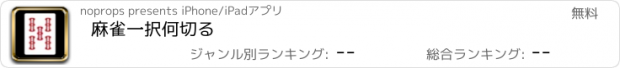 おすすめアプリ 麻雀　一択何切る