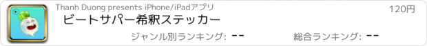 おすすめアプリ ビートサパー希釈ステッカー