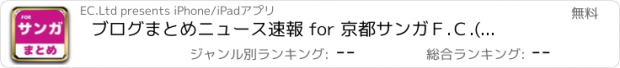 おすすめアプリ ブログまとめニュース速報 for 京都サンガＦ.Ｃ.(サンガ)