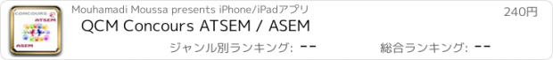 おすすめアプリ QCM Concours ATSEM / ASEM