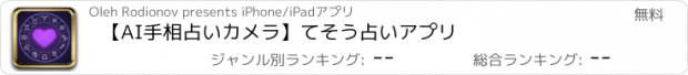 おすすめアプリ 【AI手相占いカメラ】てそう占いアプリ