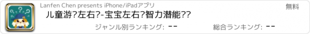 おすすめアプリ 儿童游戏左右脑-宝宝左右脑智力潜能开发