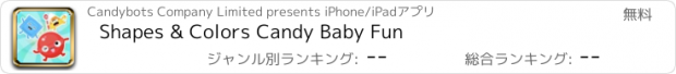 おすすめアプリ Shapes & Colors Candy Baby Fun