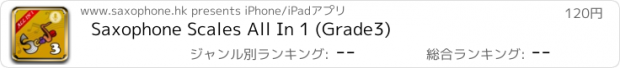 おすすめアプリ Saxophone Scales All In 1 (Grade3)