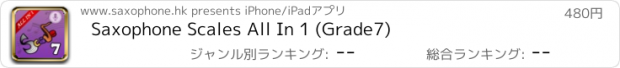 おすすめアプリ Saxophone Scales All In 1 (Grade7)