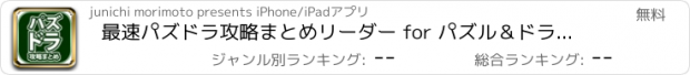 おすすめアプリ 最速パズドラ攻略まとめリーダー for パズル＆ドラゴンズ