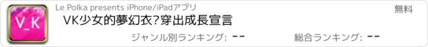 おすすめアプリ VK少女的夢幻衣櫥穿出成長宣言