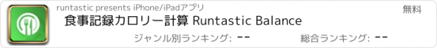 おすすめアプリ 食事記録カロリー計算 Runtastic Balance