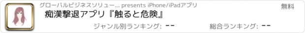 おすすめアプリ 痴漢撃退アプリ『触ると危険』