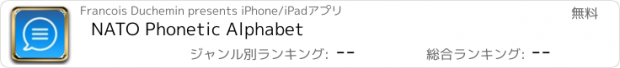 おすすめアプリ NATO Phonetic Alphabet