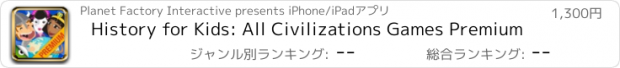 おすすめアプリ History for Kids: All Civilizations Games Premium