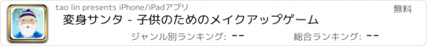 おすすめアプリ 変身サンタ - 子供のためのメイクアップゲーム