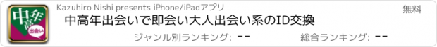 おすすめアプリ 中高年出会いで即会い大人出会い系のID交換