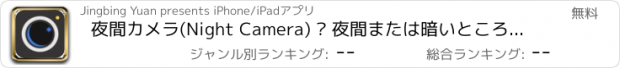 おすすめアプリ 夜間カメラ(Night Camera) – 夜間または暗いところで写真を撮影