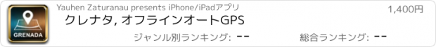 おすすめアプリ クレナタ, オフラインオートGPS