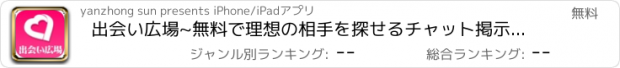 おすすめアプリ 出会い広場~無料で理想の相手を探せるチャット掲示板！