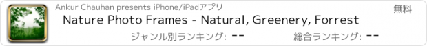 おすすめアプリ Nature Photo Frames - Natural, Greenery, Forrest