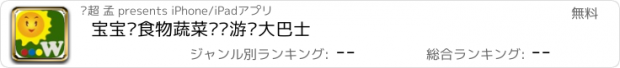 おすすめアプリ 宝宝认食物蔬菜拼图游戏大巴士