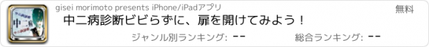 おすすめアプリ 中二病診断　ビビらずに、扉を開けてみよう！