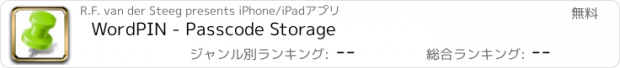 おすすめアプリ WordPIN - Passcode Storage