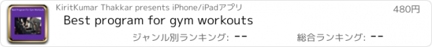 おすすめアプリ Best program for gym workouts