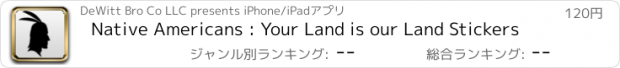 おすすめアプリ Native Americans : Your Land is our Land Stickers