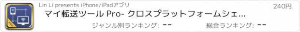 おすすめアプリ マイ転送ツール Pro- クロスプラットフォームシェアリング