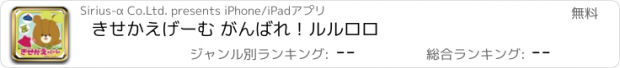 おすすめアプリ きせかえげーむ がんばれ！ルルロロ