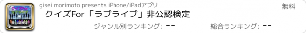 おすすめアプリ クイズFor　「ラブライブ」　非公認検定