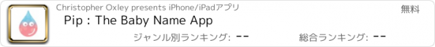 おすすめアプリ Pip : The Baby Name App