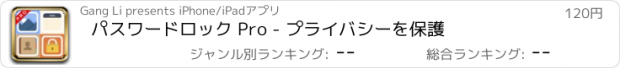 おすすめアプリ パスワードロック Pro - プライバシーを保護