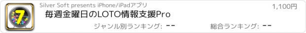 おすすめアプリ 毎週金曜日のLOTO情報支援Pro