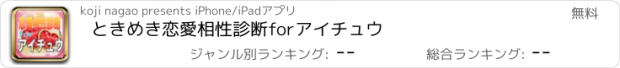 おすすめアプリ ときめき恋愛相性診断forアイチュウ