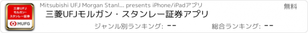 おすすめアプリ 三菱UFJモルガン・スタンレー証券アプリ