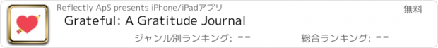 おすすめアプリ Grateful: A Gratitude Journal