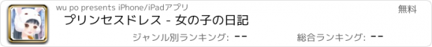 おすすめアプリ プリンセスドレス - 女の子の日記