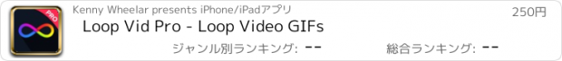 おすすめアプリ Loop Vid Pro - Loop Video GIFs