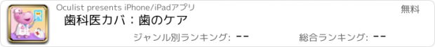 おすすめアプリ 歯科医カバ：歯のケア