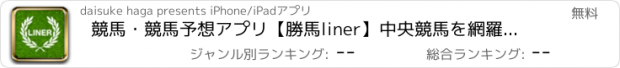 おすすめアプリ 競馬・競馬予想アプリ【勝馬liner】中央競馬を網羅した万馬券必須の競馬情報