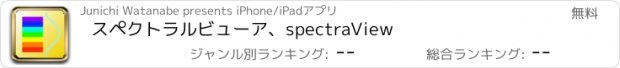 おすすめアプリ スペクトラルビューア、spectraView