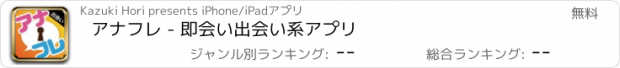 おすすめアプリ アナフレ - 即会い出会い系アプリ