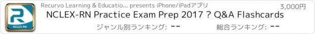 おすすめアプリ NCLEX-RN Practice Exam Prep 2017 – Q&A Flashcards