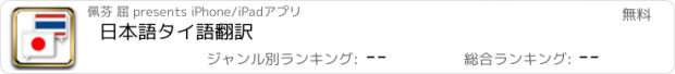 おすすめアプリ 日本語タイ語翻訳