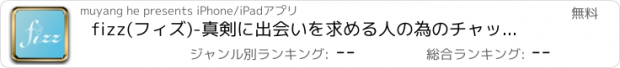 おすすめアプリ fizz(フィズ)-真剣に出会いを求める人の為のチャットアプリ