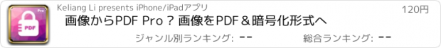 おすすめアプリ 画像からPDF Pro – 画像をPDF＆暗号化形式へ